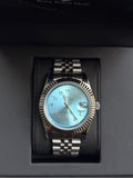 Seiko Ice Blue Arabic Datejust