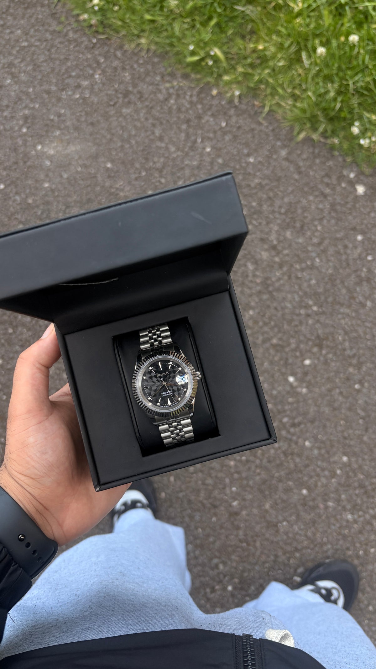 Seiko Presage Black Datejust