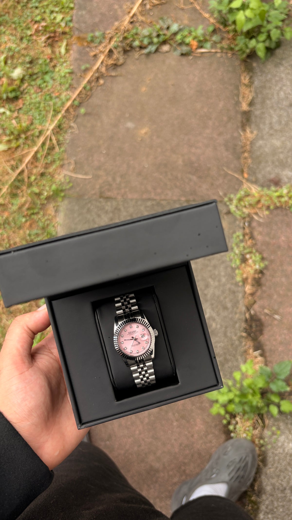 Ladies Seiko Pink Diamond Datejust