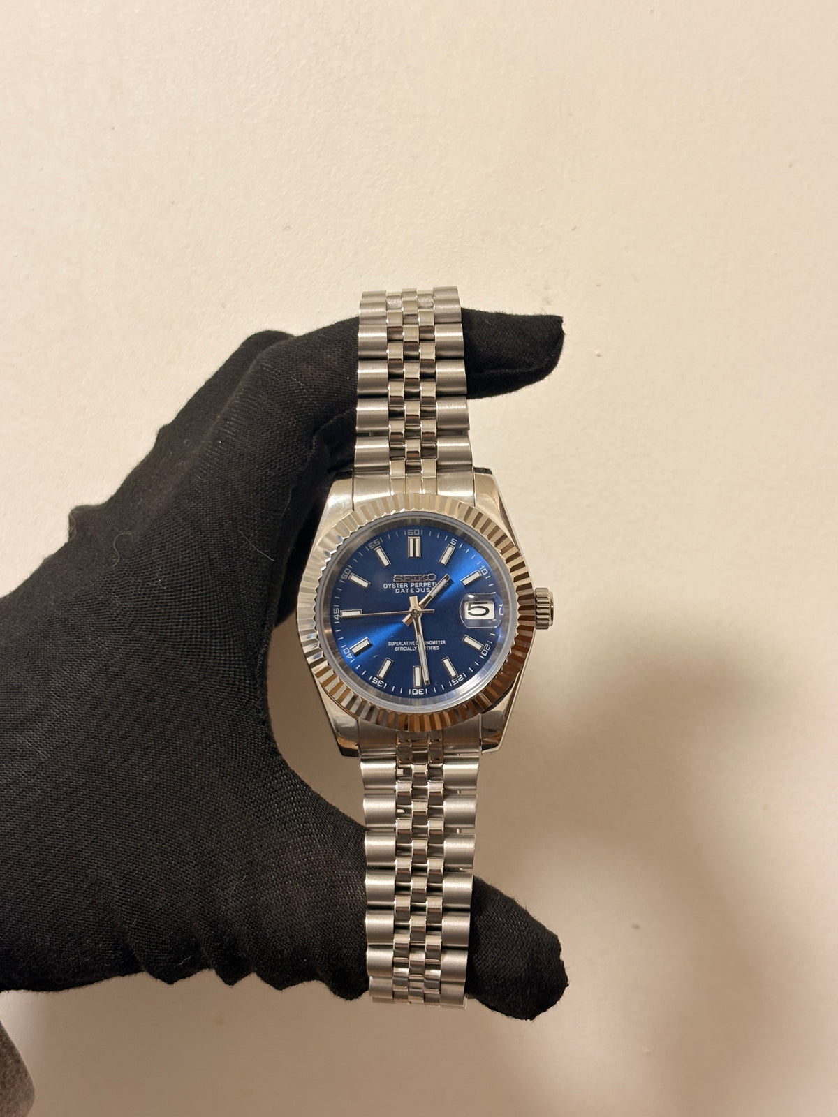 Seiko Blue Dial Datejust