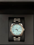 Seiko Baby Blue Roman Dial Datejust