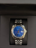 Seiko Dark Blue Arabic Datejust