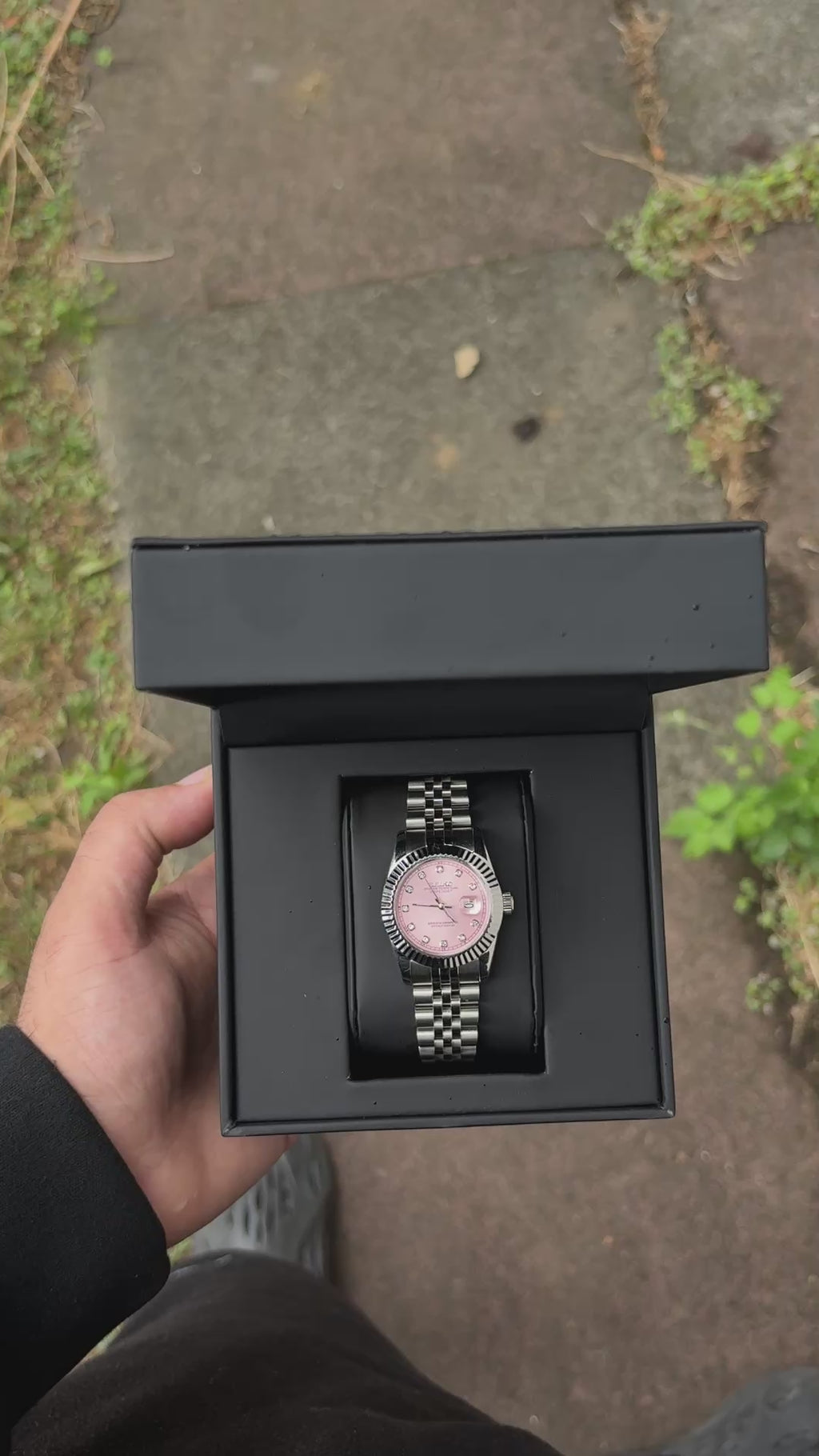 Ladies Seiko Pink Diamond Datejust