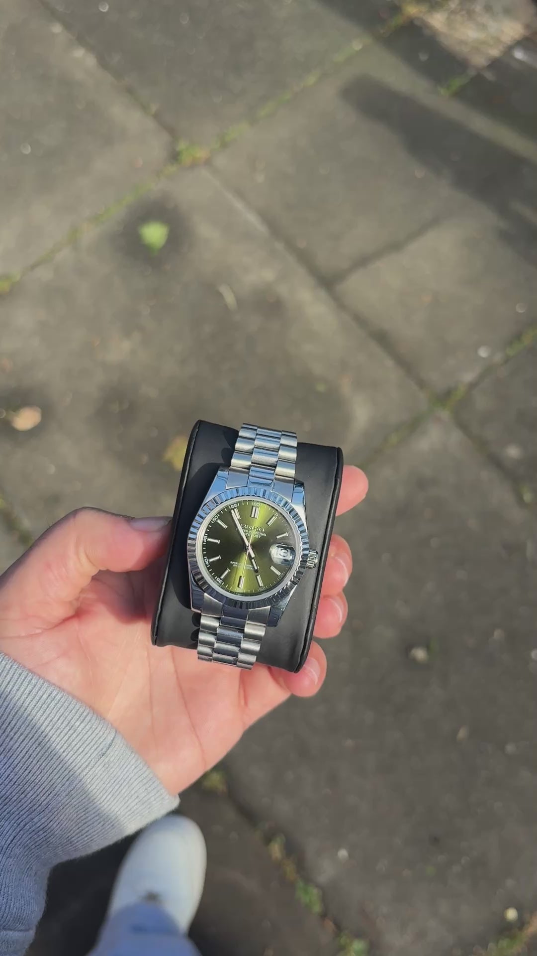 Seiko Olive Green Datejust