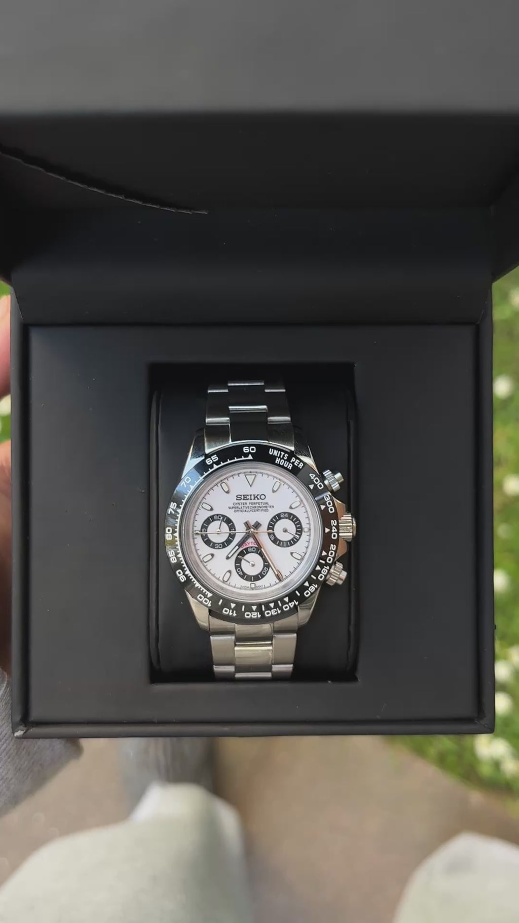 Seiko Panda Daytona