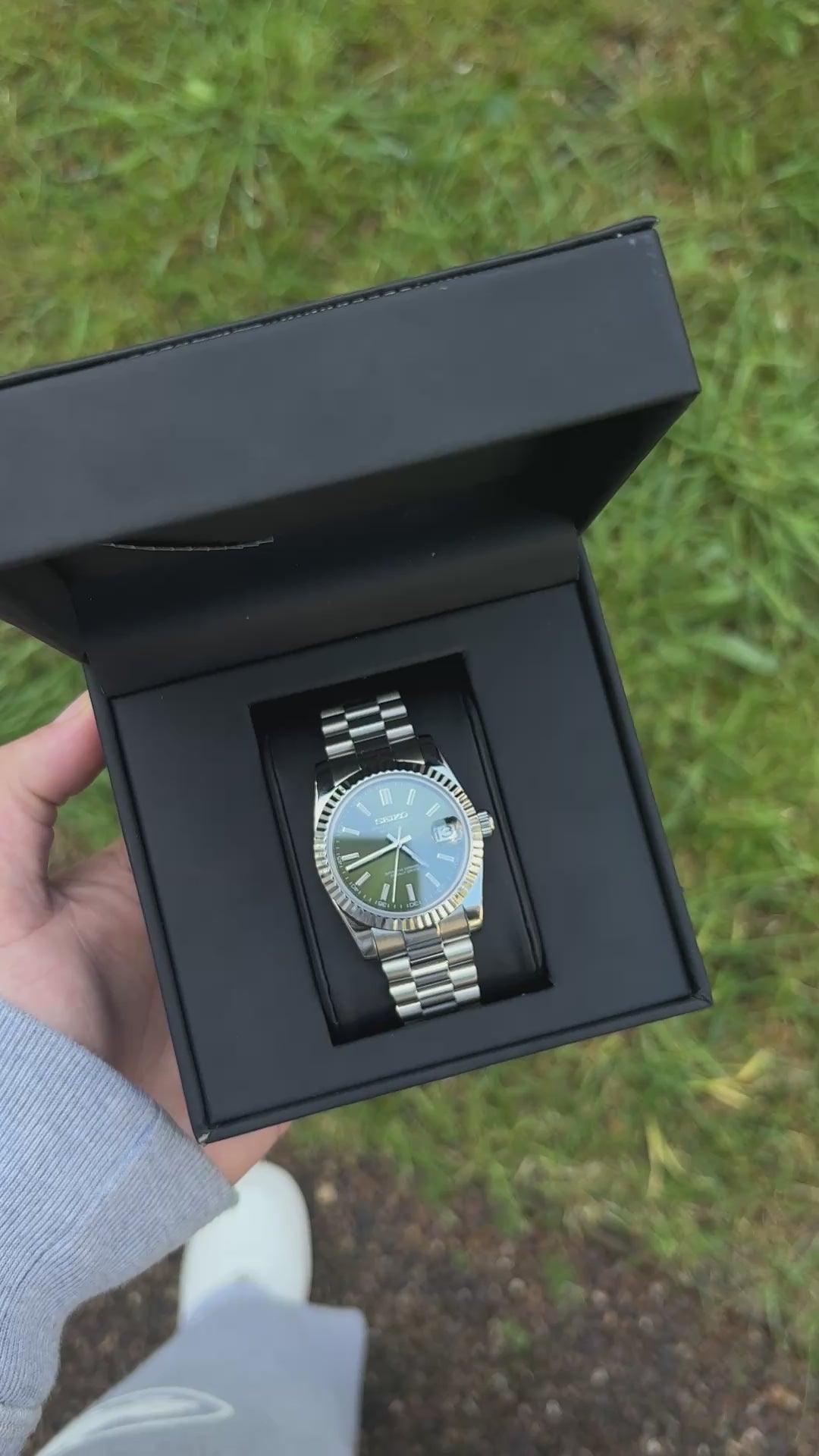 Seiko Olive Green Datejust